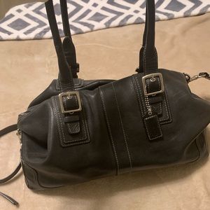 Used Coach Bag w/staining inside purse